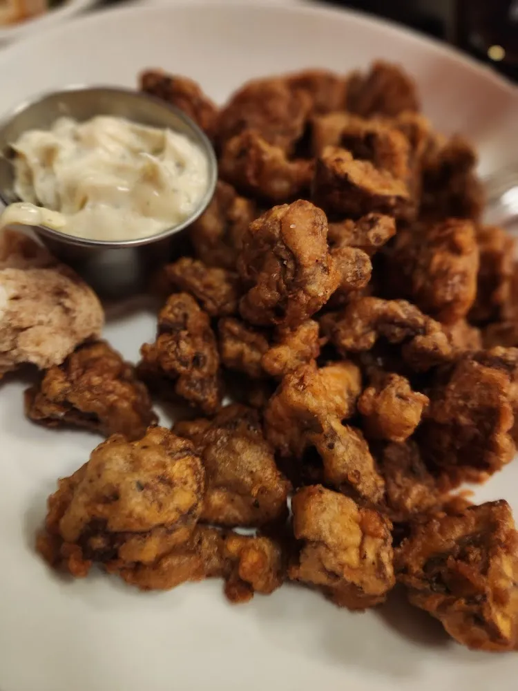 Beer Battered Mushrooms with House-Made Garlic Aioli