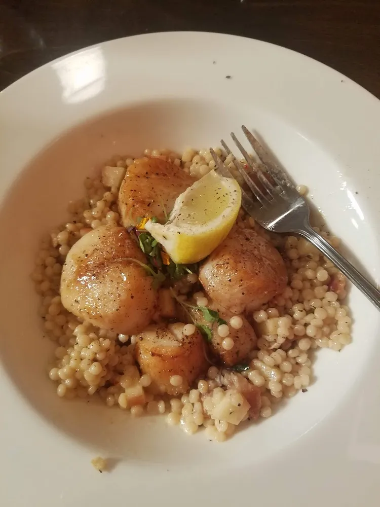 Seared Sea Scallops with Couscous